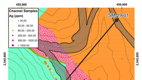 NW Resource Area – High Grade Au Drill Intercept and Trench Ag Results