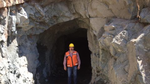 Entrance Underground Tunnel San Marcial May 2020