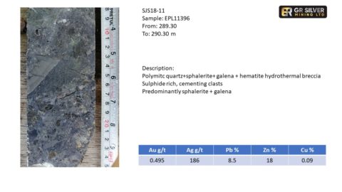 SJS18-11 Hydrothermal Breccia