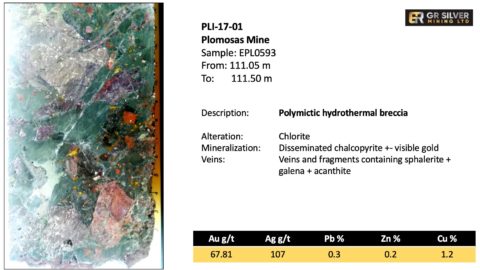 PLI-17-01 Polymictic Hydrothermal Breccia