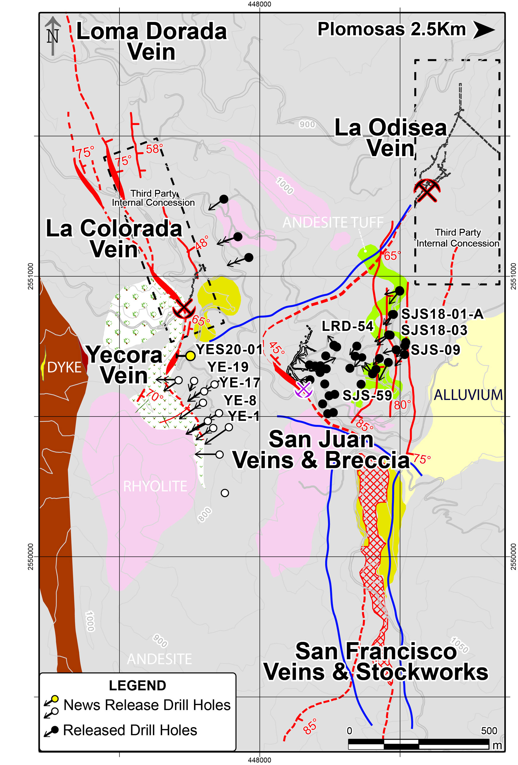 San Juan Geology Map
