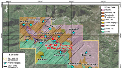 San Marcial  Concession, Geology, Targets and Geophysical Survey LinesFeb 22, 2021