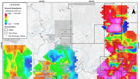 Compilation Ground Geophysical Survey Plomosas Mine – San Juan-La Colorada Areas (Resisitivity)