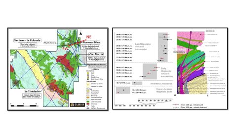 Plomosas Mine – San Juan – La Colorada Geological Setting & Stratigraphy