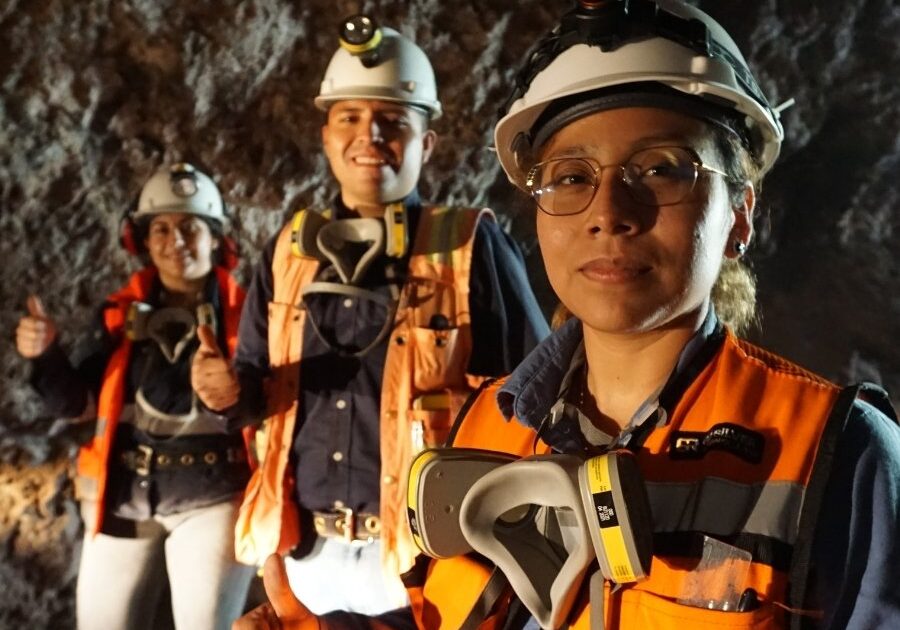 GR Silver Mining geologist at Plomosas mine
